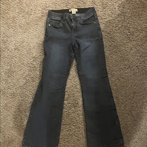 Democracy Dark Blue Flare Jeans